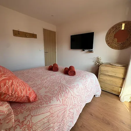 Le Corail, Terrasse, Parking Prive, A 5min Apartment *