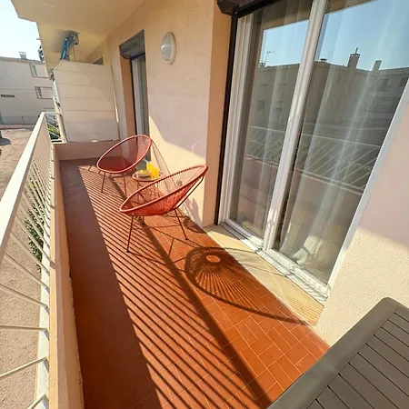 Le Corail, Terrasse, Parking Prive, A 5min Apartment